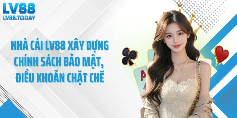 Nhà cái LV88 xây dựng chính sách bảo mật, điều khoản chặt chẽ