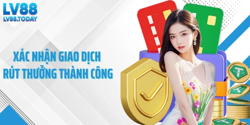 Xác nhận giao dịch rút thưởng thành công